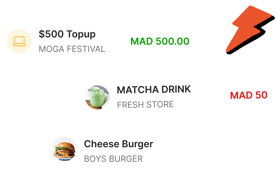 Cashless transactions preview